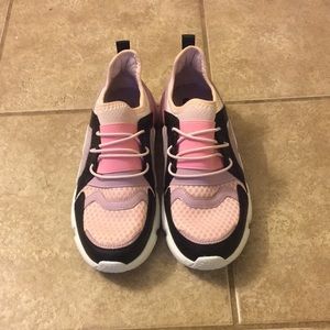 Girls Skechers memory foam shoes